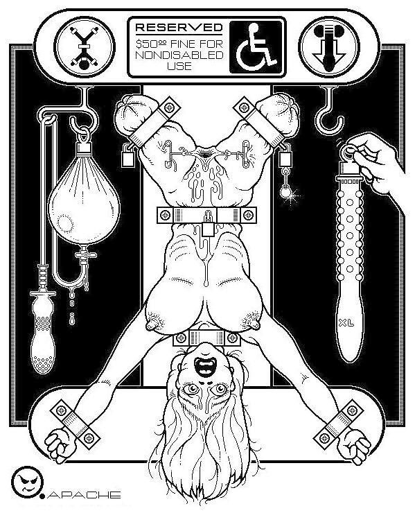 Free porn pics of Apache BDSM Art 18 of 18 pics