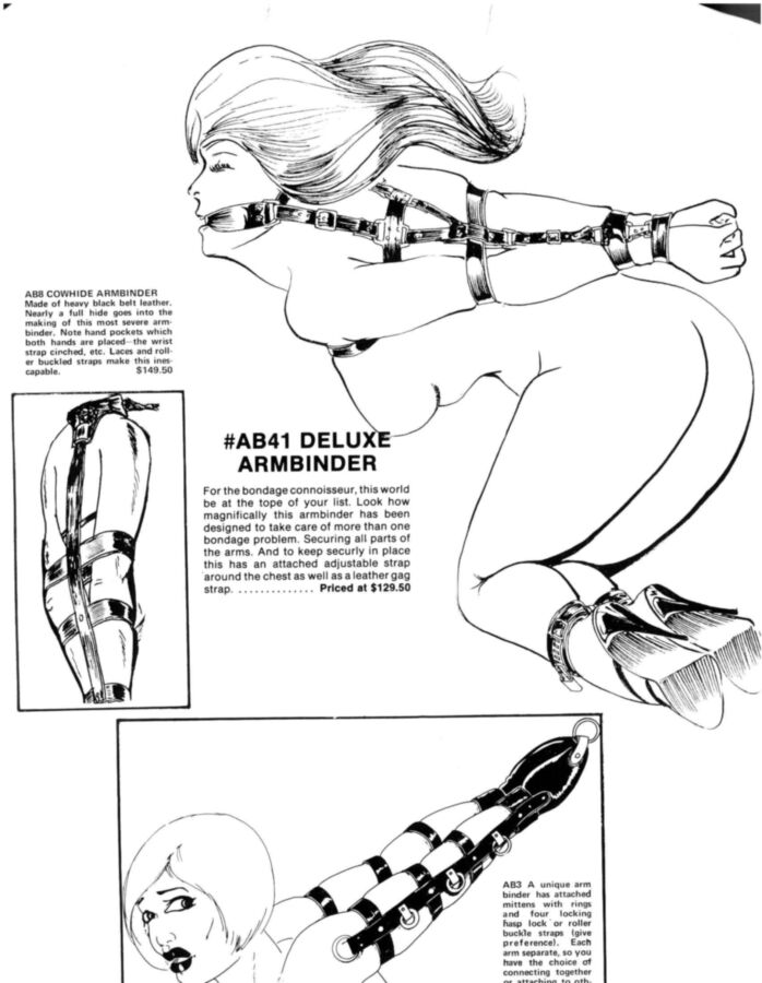 Free porn pics of Armbinder Bondage Art 24 of 53 pics