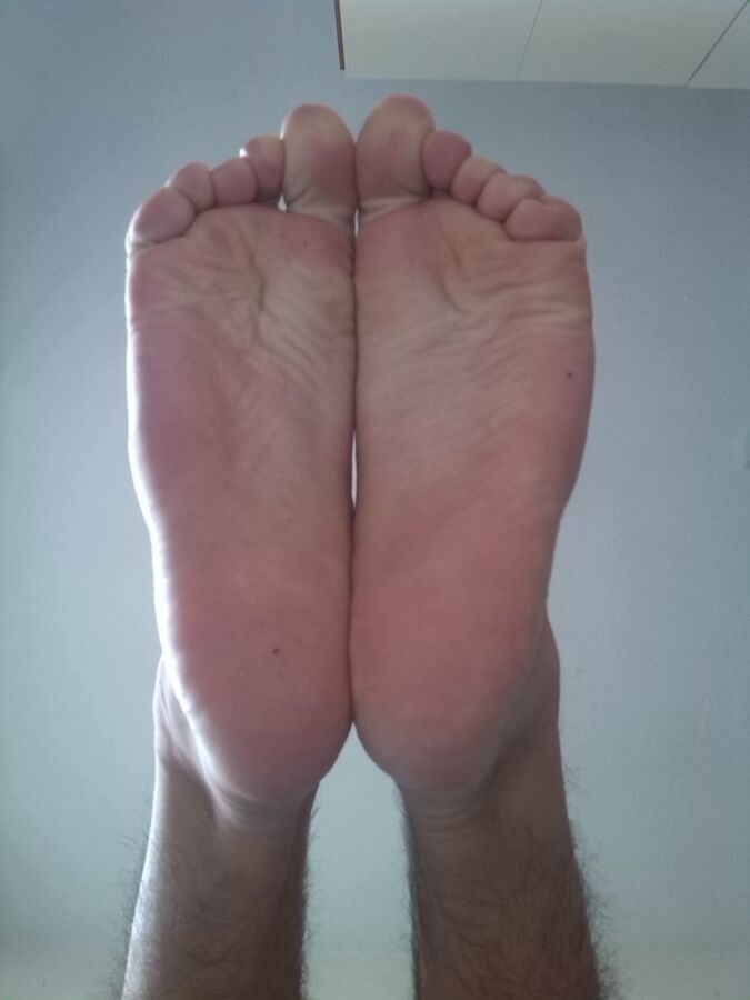 Free porn pics of My wrinkled, tender, soft soles 2 of 18 pics