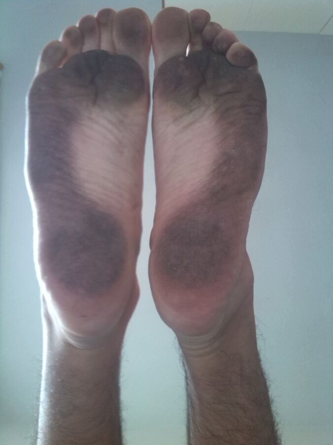 Free porn pics of My dirty soles 10 of 20 pics