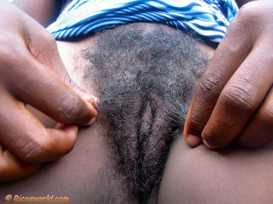 Free porn pics of hairy Haitian girl 13 of 16 pics