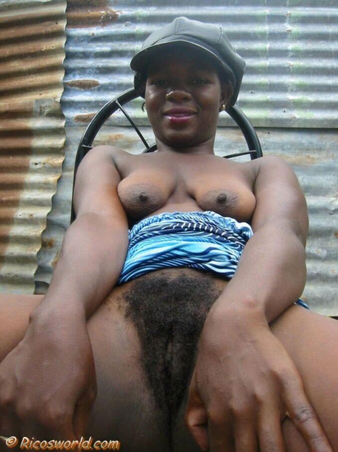 Free porn pics of hairy Haitian girl 8 of 16 pics