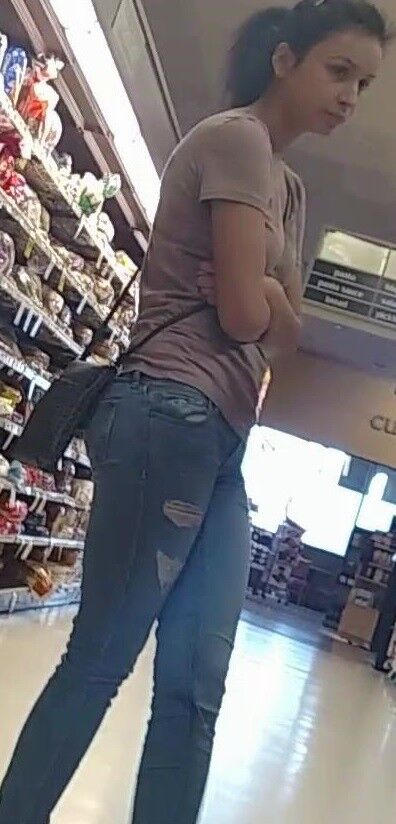 Free porn pics of Candid Cute ass in Jeans 5 of 16 pics