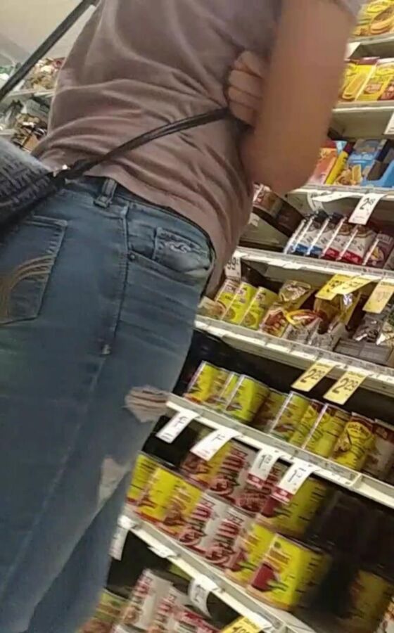 Free porn pics of Candid Cute ass in Jeans 8 of 16 pics