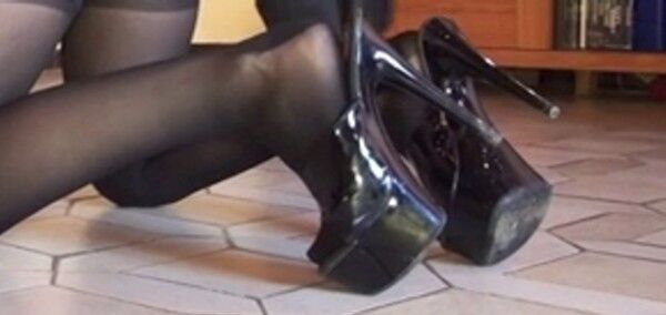 Free porn pics of my whore shoes 6 of 7 pics