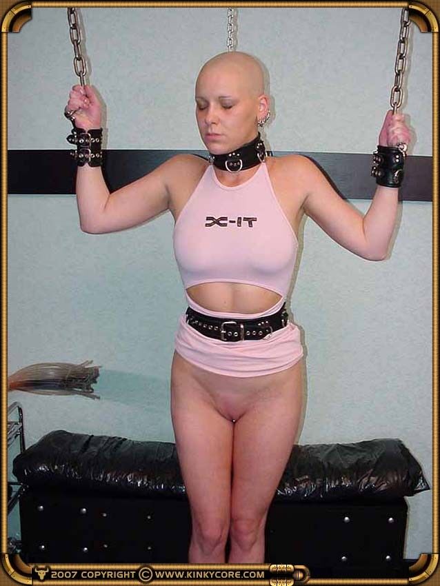 Free porn pics of Christina - bald-headed slave 12 of 20 pics