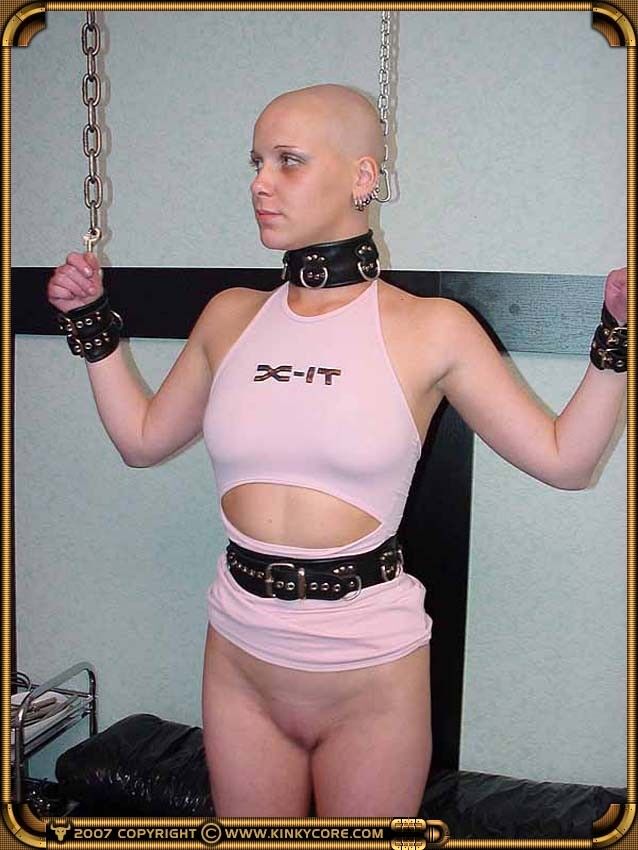 Free porn pics of Christina - bald-headed slave 11 of 20 pics
