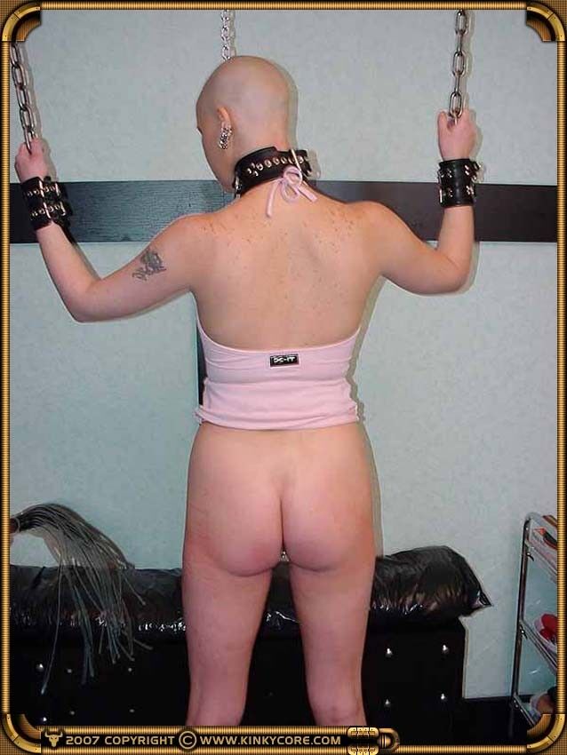 Free porn pics of Christina - bald-headed slave 14 of 20 pics