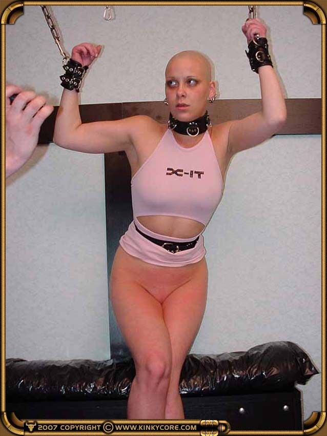 Free porn pics of Christina - bald-headed slave 13 of 20 pics