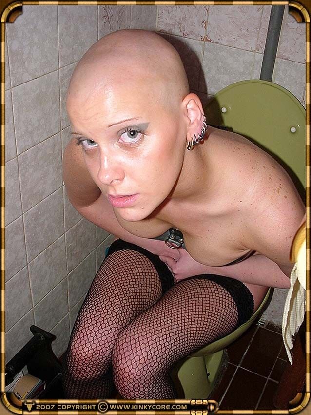 Free porn pics of Christina - bald-headed slave 8 of 20 pics